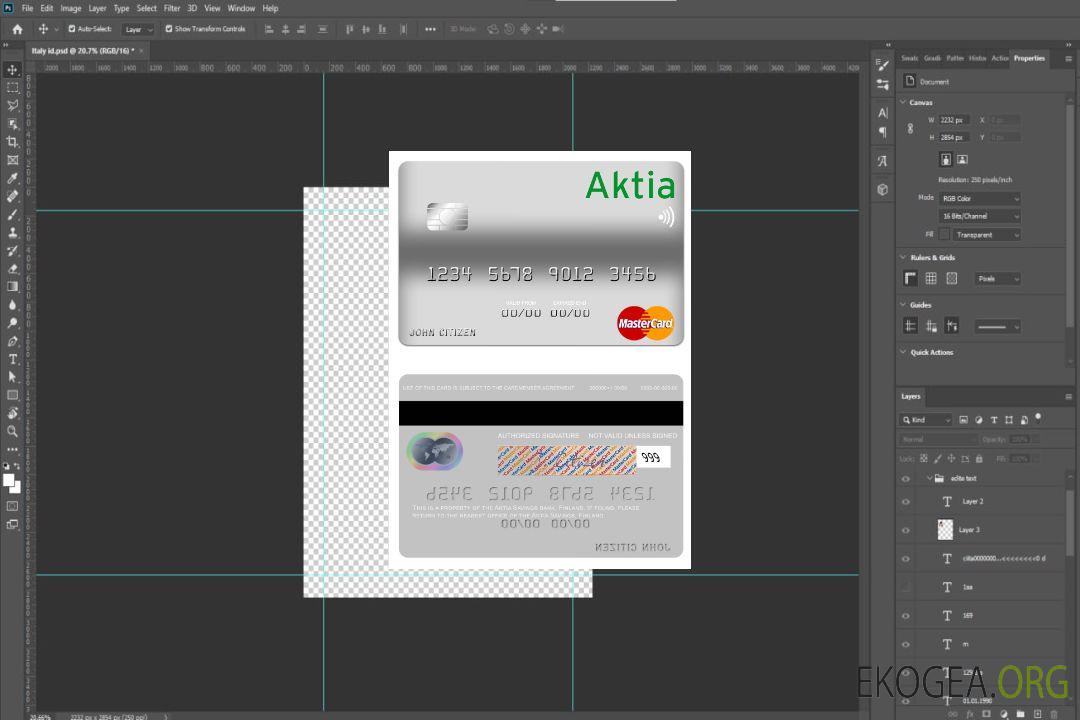 Finlande Aktia Savings Bank mastercard template Finlande Aktia Savings Bank mastercard template
